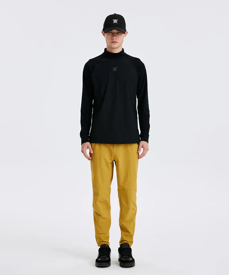 ANEW Golf Men's M Performance High Neck L/TS - Black