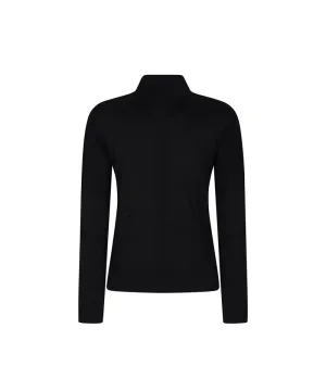 ANEW Golf Women Performance High Neck Wind Block Pullover - Black