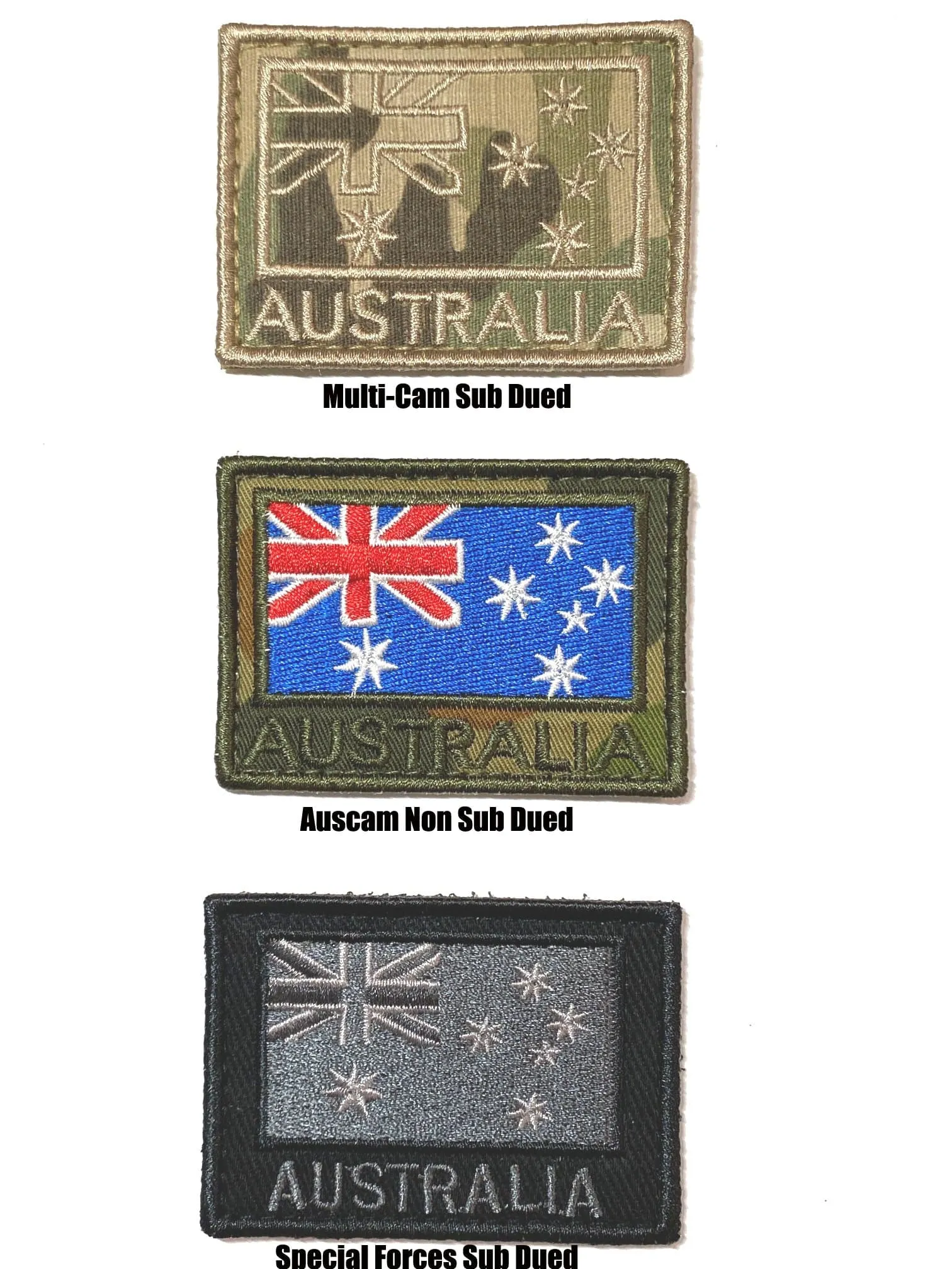 ANF Australian National Flag Patches, Shoulder Flashes $6.95 each