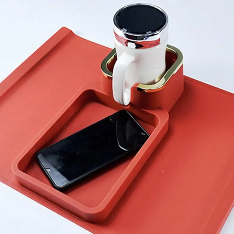 Armrest Tray Drink Holder/Tissue Holder