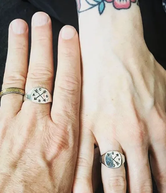 Arrow Ring - Custom Stamped
