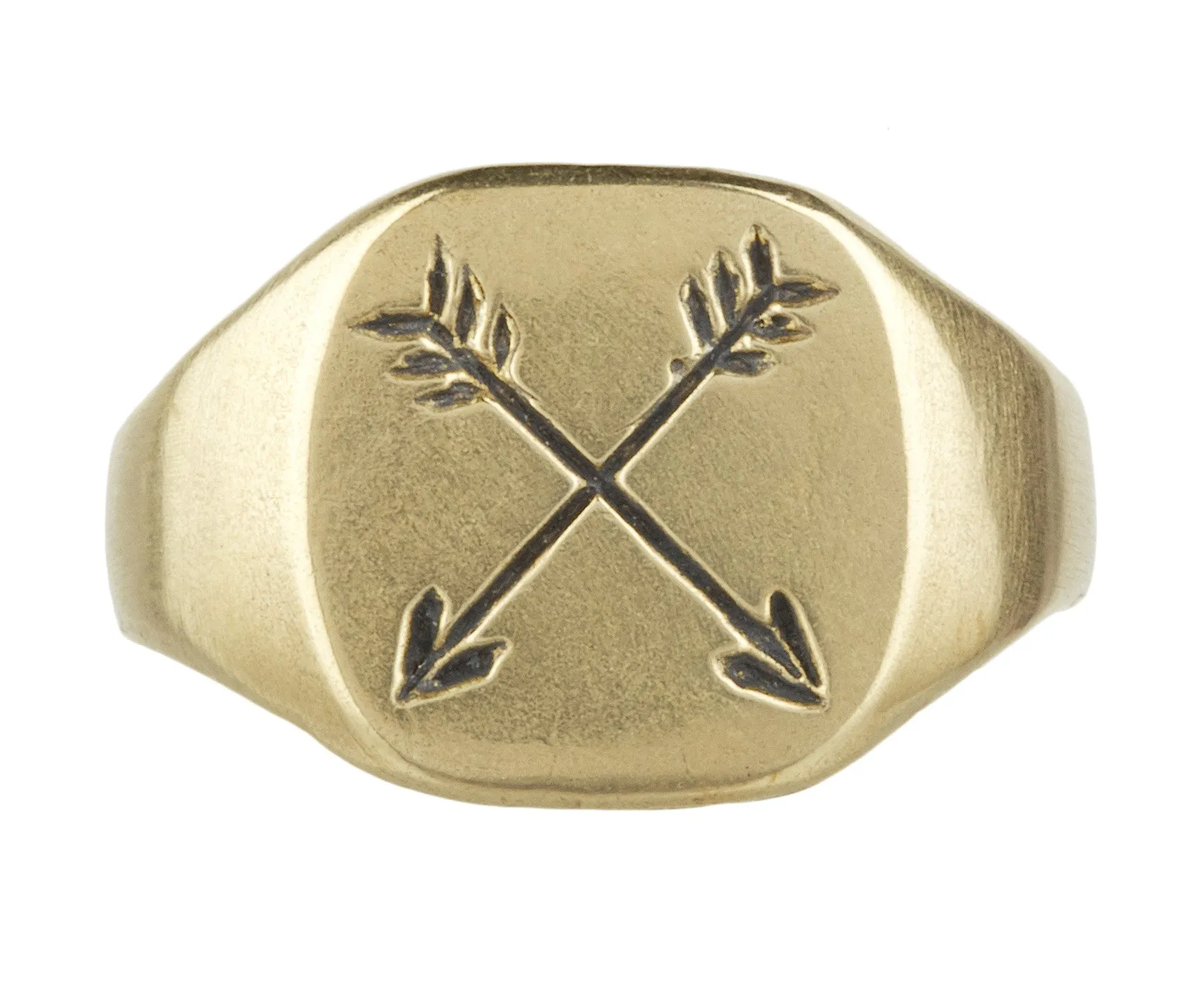 Arrow Ring - Custom Stamped