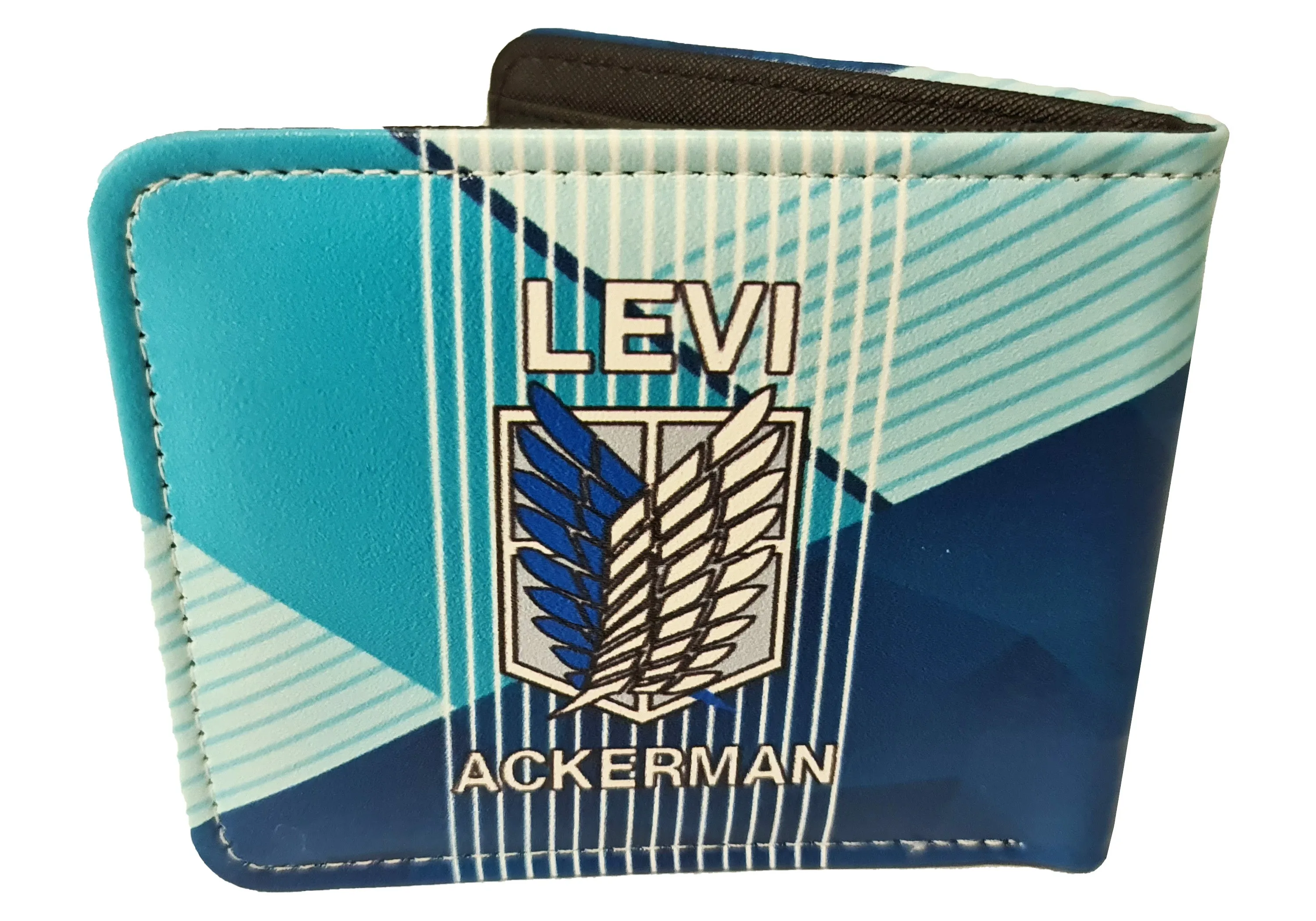 Attack on Titan Anime Wallet - Levi Ackerman - Premium PVC Leather - Unisex