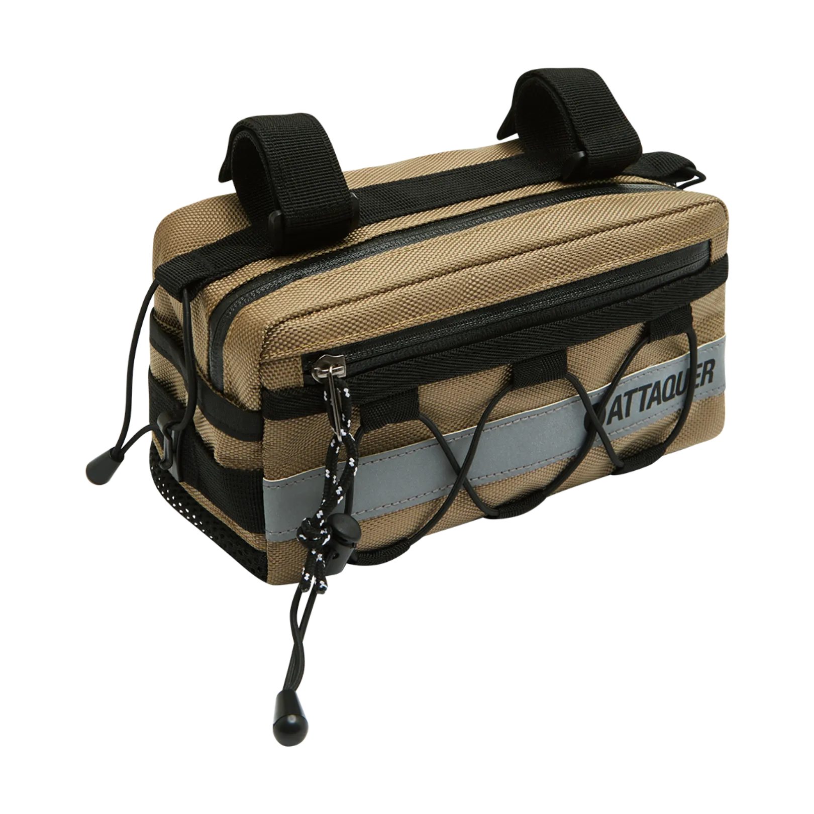 Attaquer Adventure Handlebar Bag Square - Tan