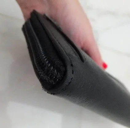 Authentic Chanel Black Caviar Zippe Wallet