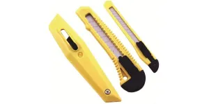 Autogear Stanley Utility Knife Kit (3 Pc)