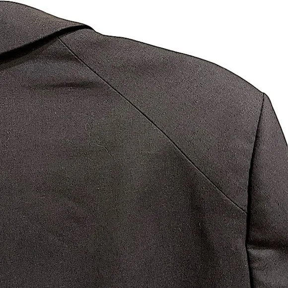 Avec Les Filles Black Boyfriend Blazer Joyce Azria Classic Jacket Washable XL