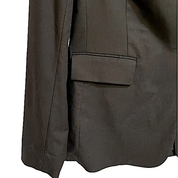 Avec Les Filles Black Boyfriend Blazer Joyce Azria Classic Jacket Washable XL