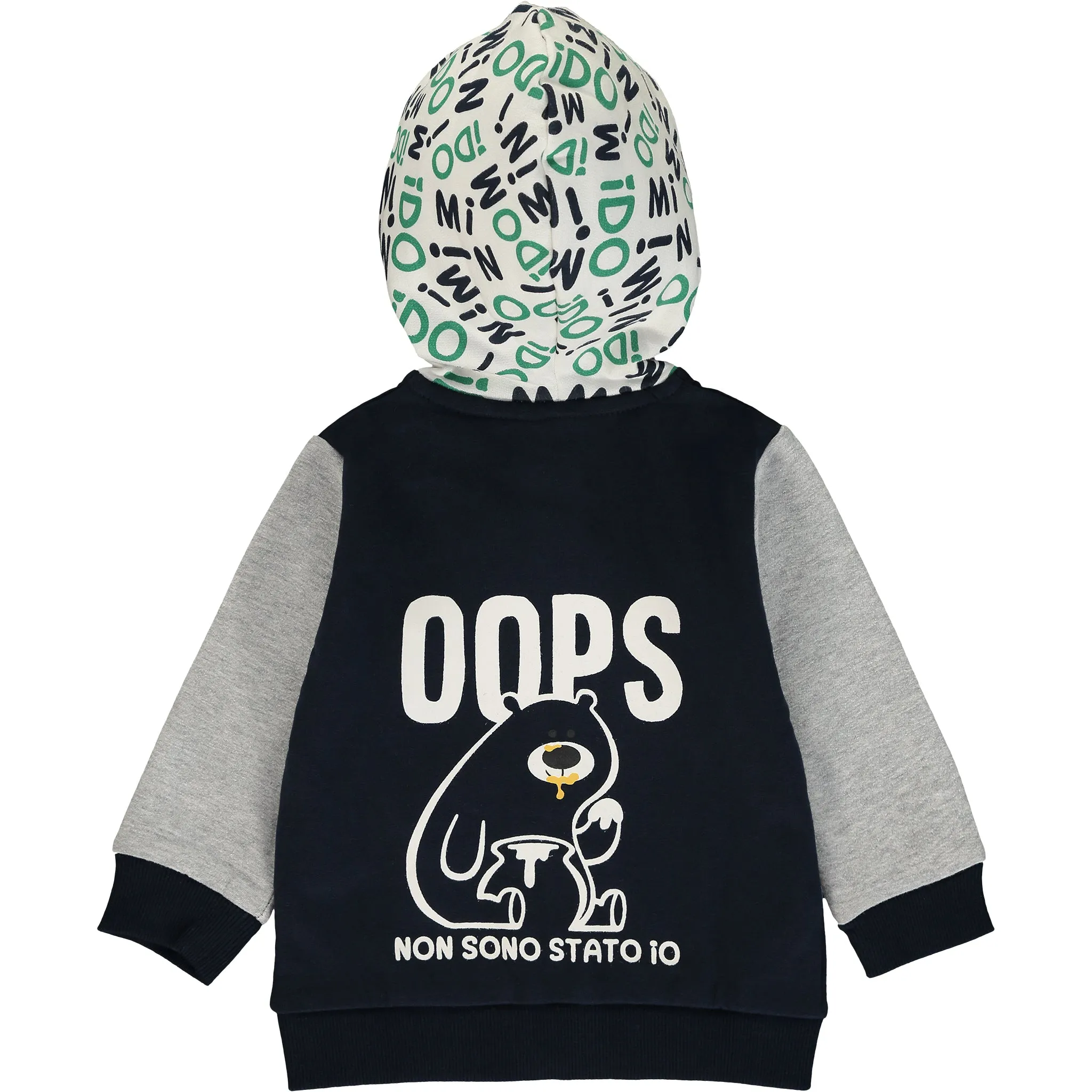 Baby Boy Zip-Up Hoodie Top