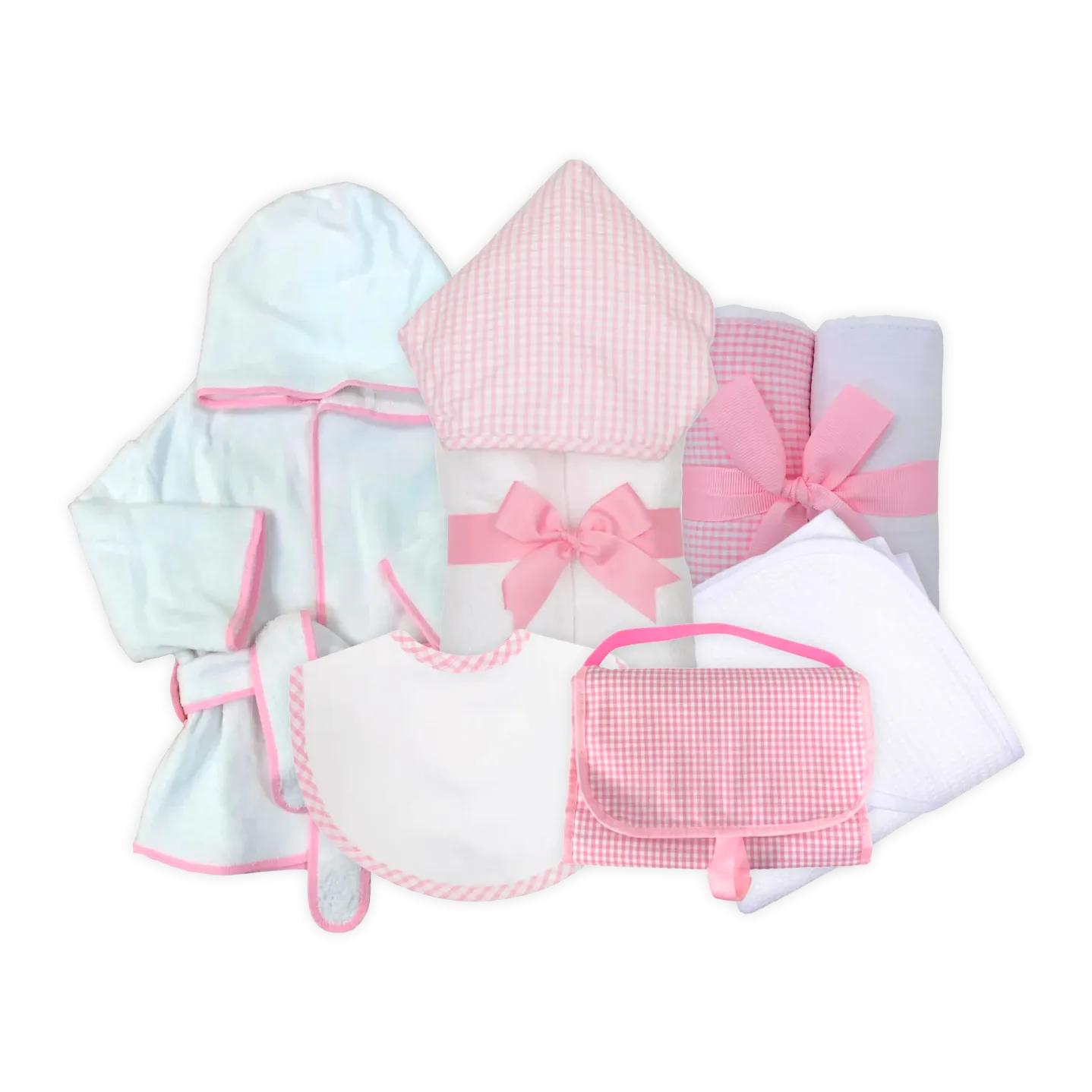 Baby Girl Gingham Bundle