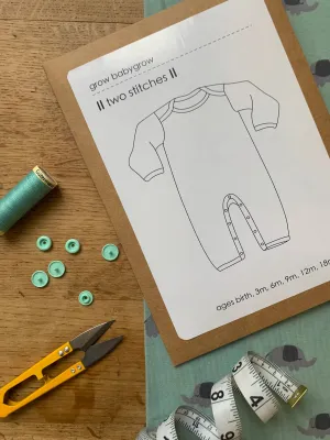 Babygrow Sewing Pattern