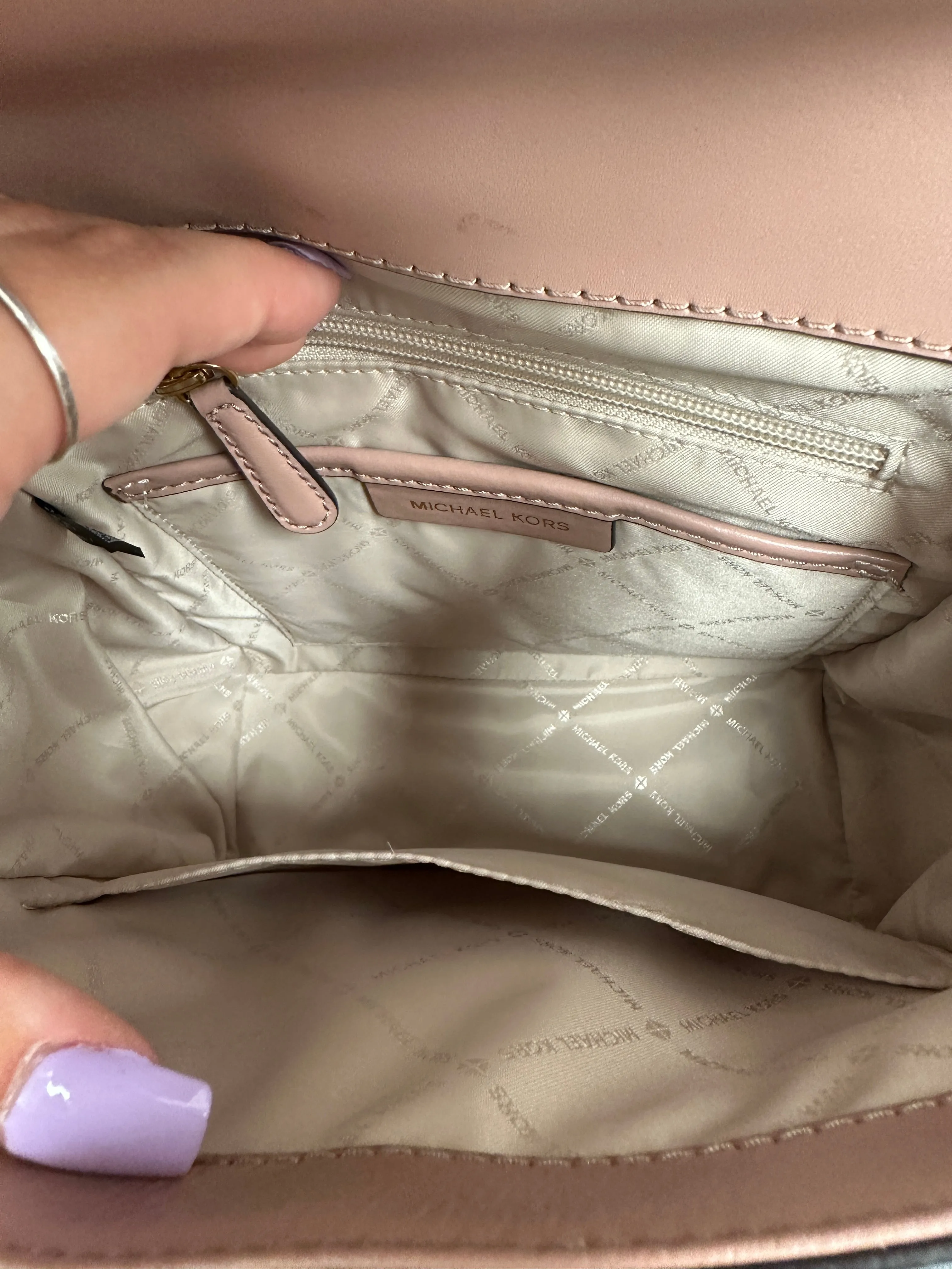 Backpack Designer By Michael Kors  Size: Medium