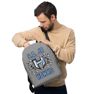 Backpack ~ Jr Hawks Brick Wall Minimalist Bag