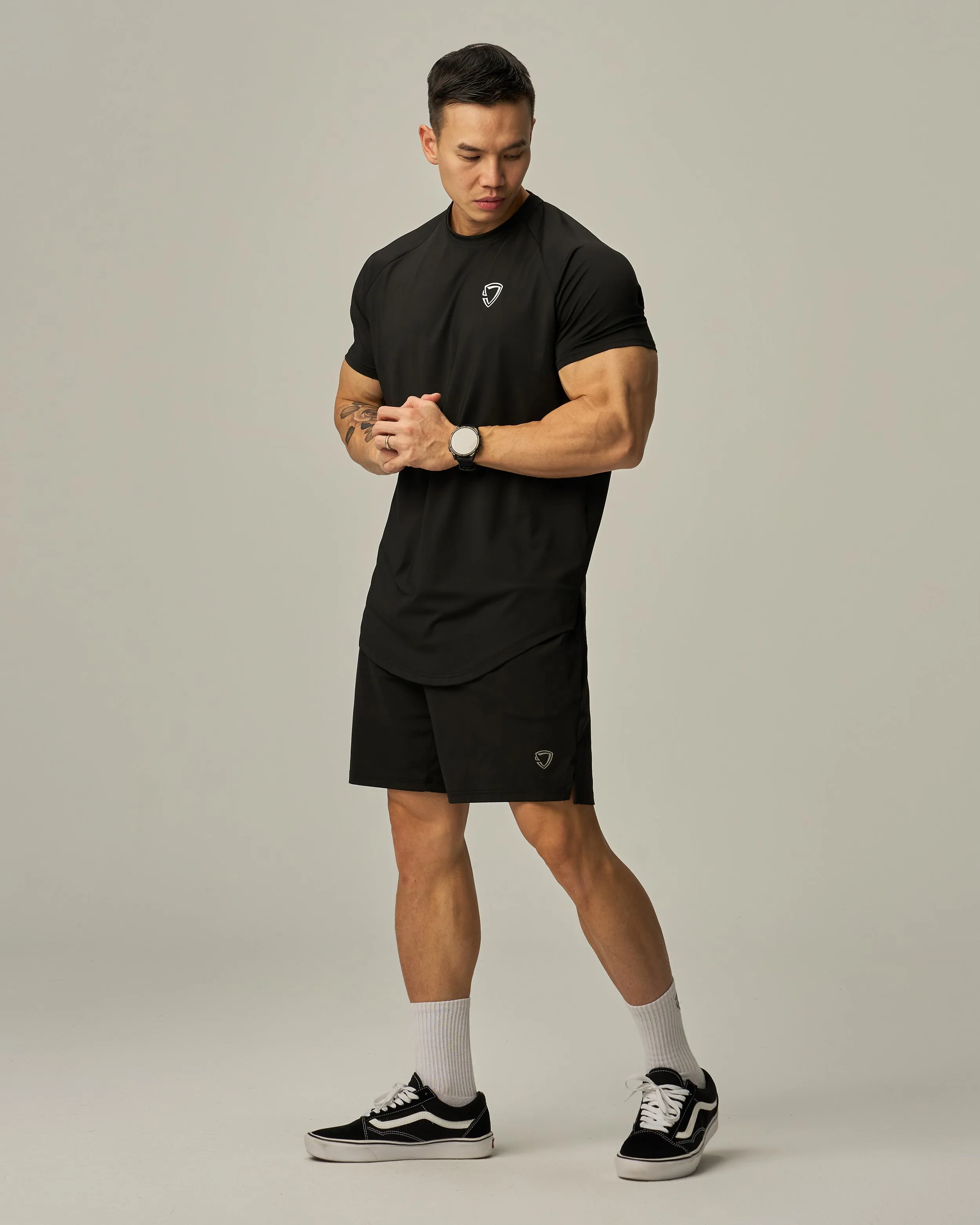 Badge Train Muscle Top