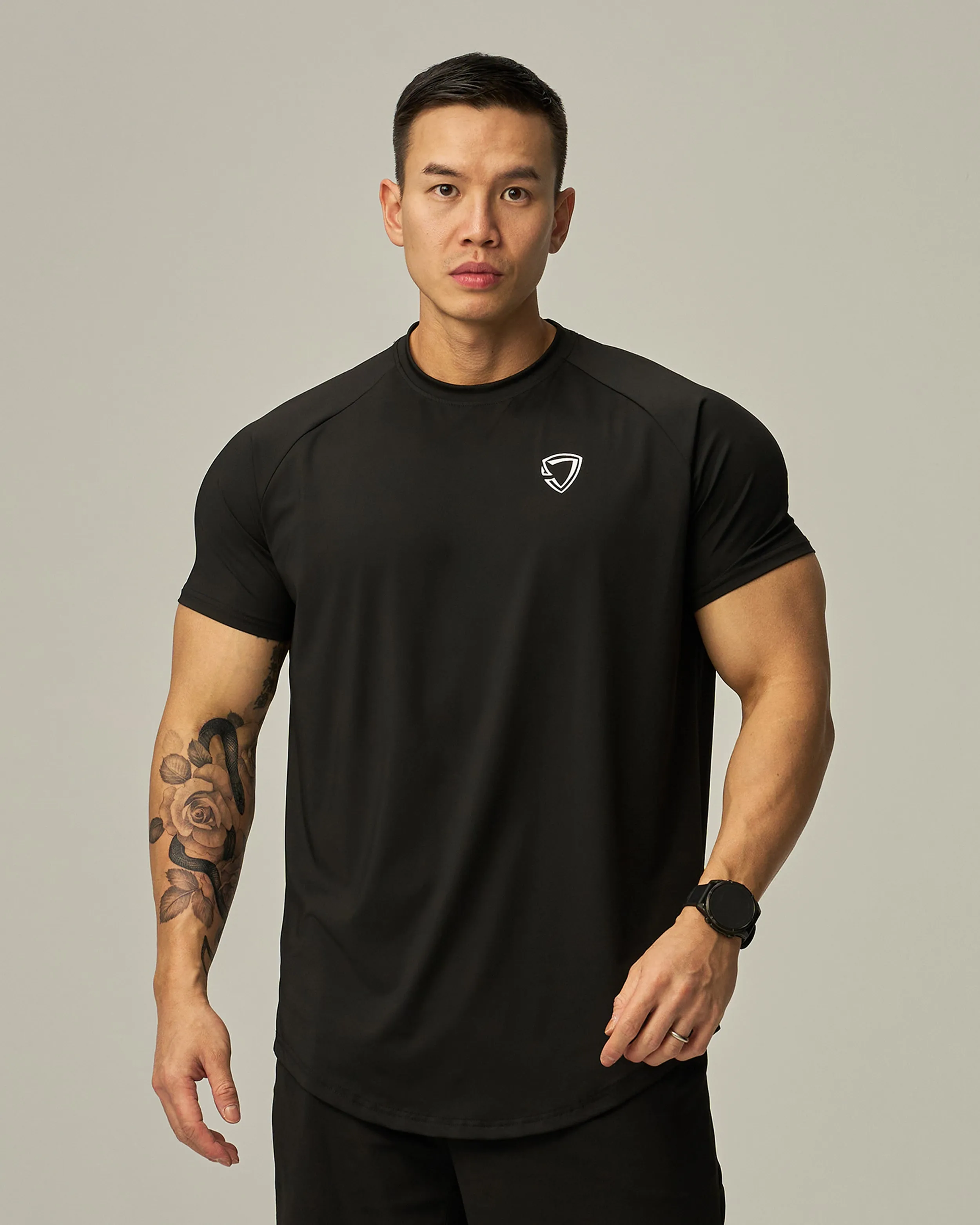 Badge Train Muscle Top