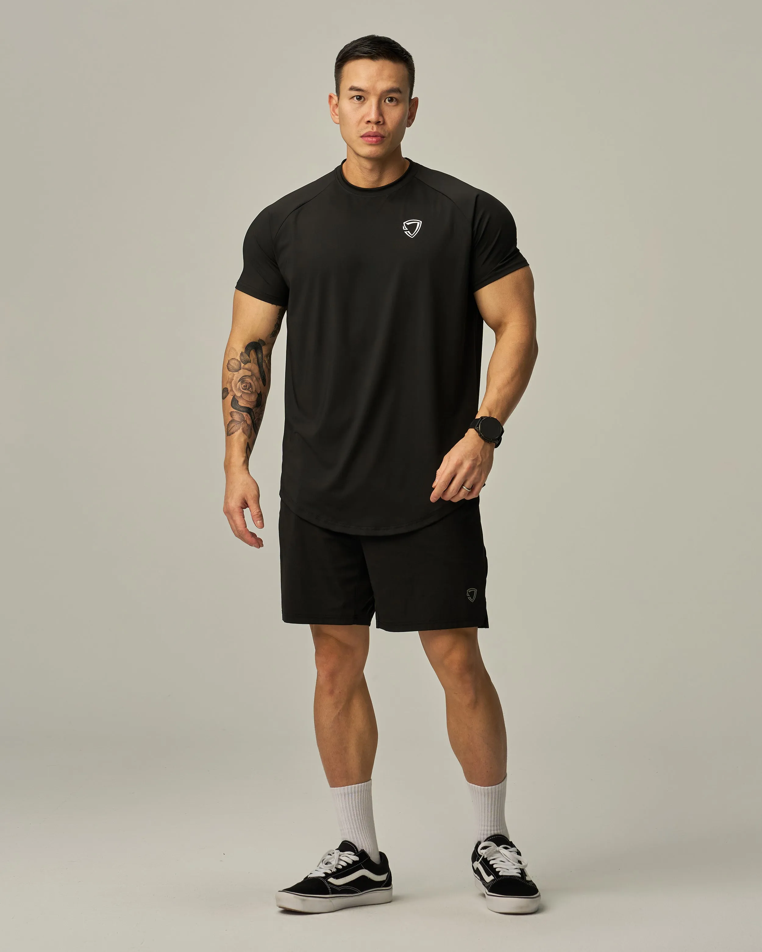 Badge Train Muscle Top