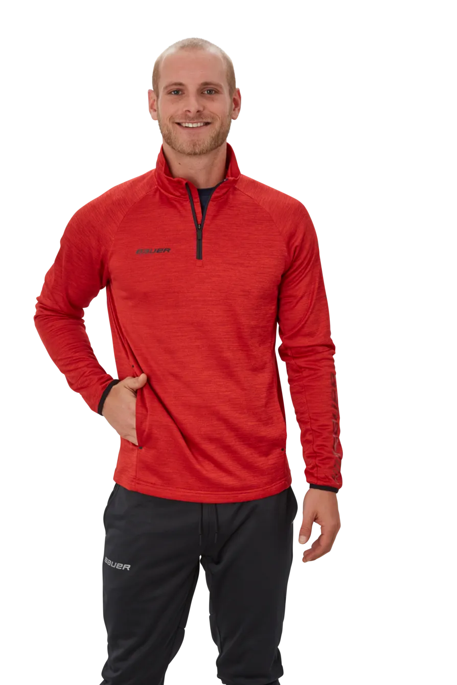 Bauer Vapor Fleece 1/4 Zip Top Senior