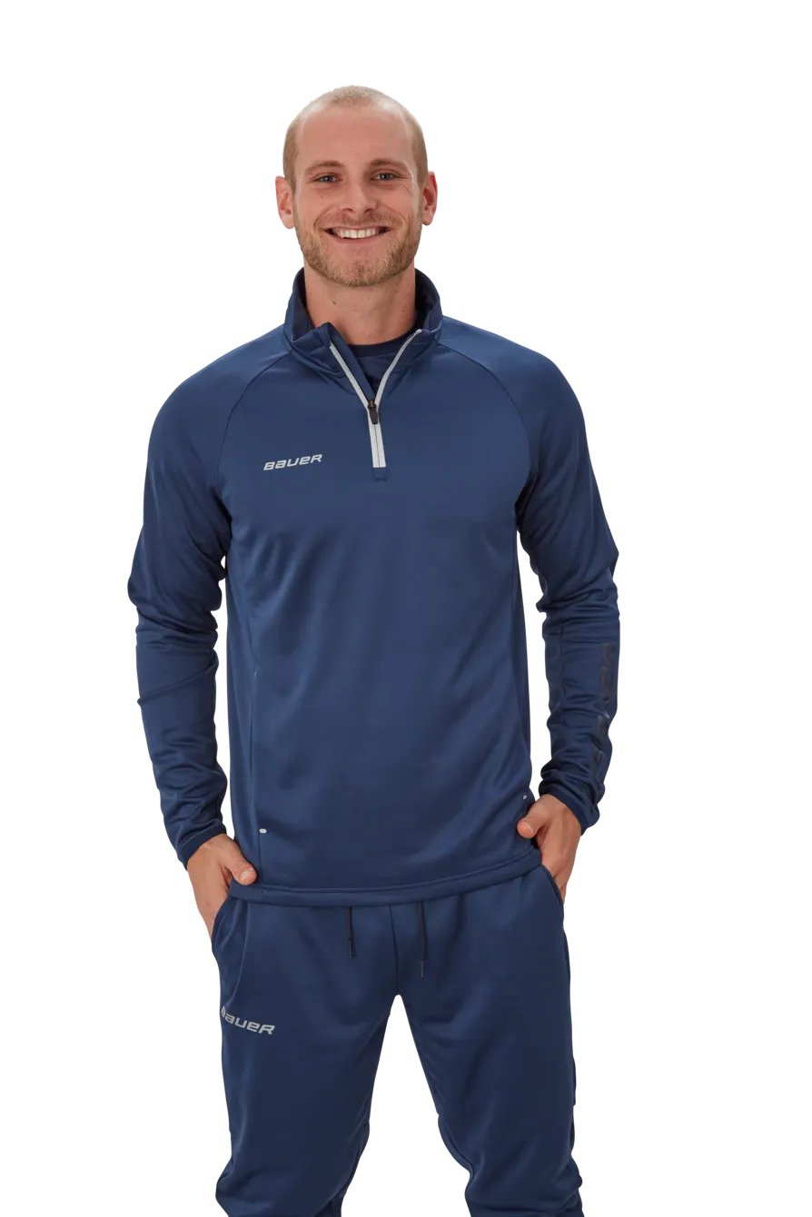 Bauer Vapor Fleece 1/4 Zip Top Senior