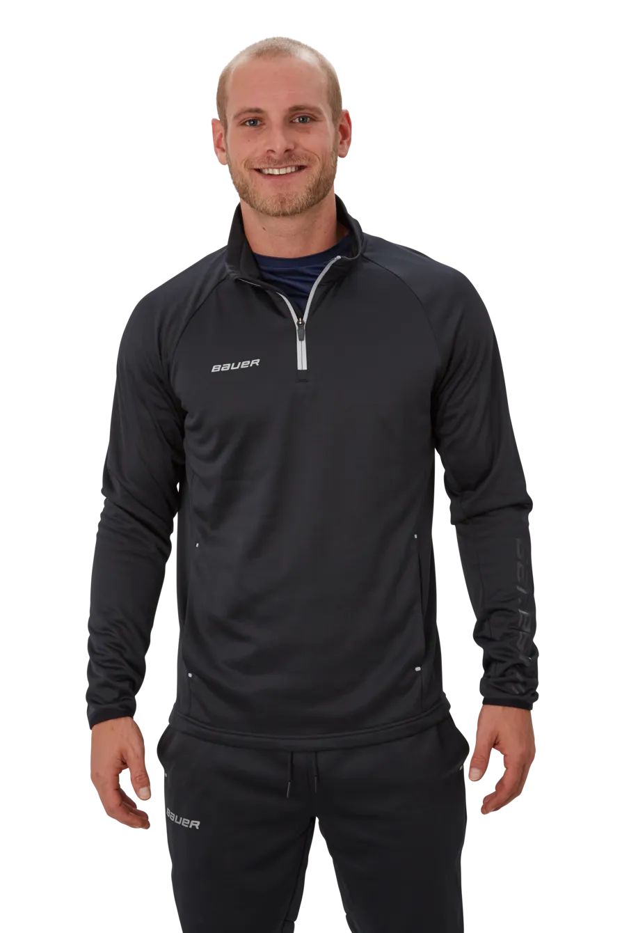 Bauer Vapor Fleece 1/4 Zip Top Senior