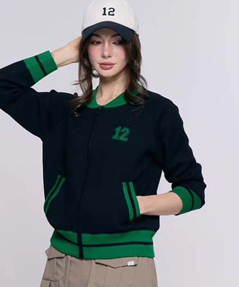 BENECIA 12 Twelve Zip Up - Black