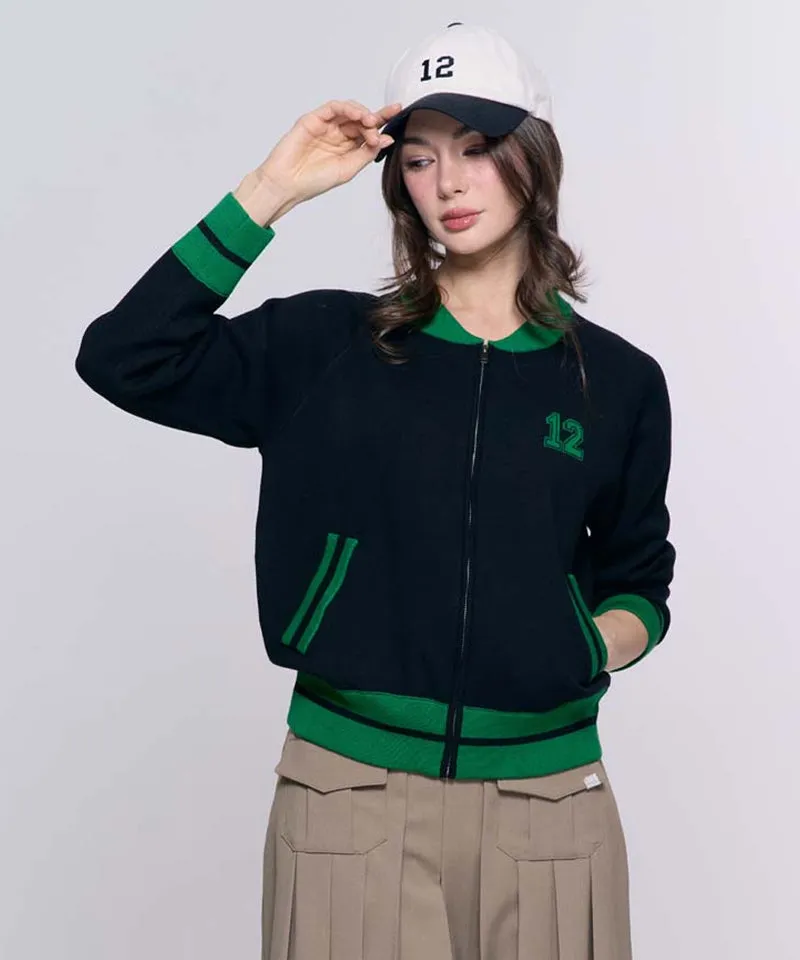 BENECIA 12 Twelve Zip Up - Black