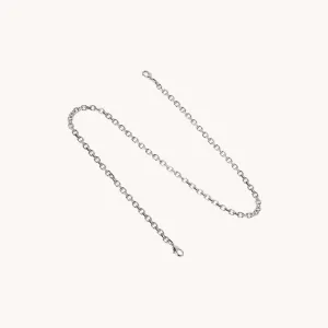 Beveled Shoulder Chain | Plated Brass