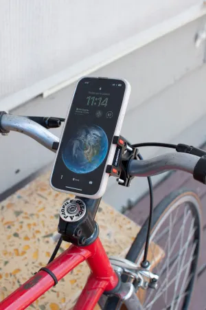 Bicycle Cellphone Holder, black & red
