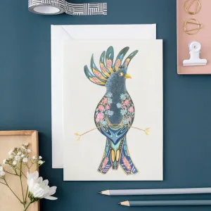 Black Cockatoo Note Card