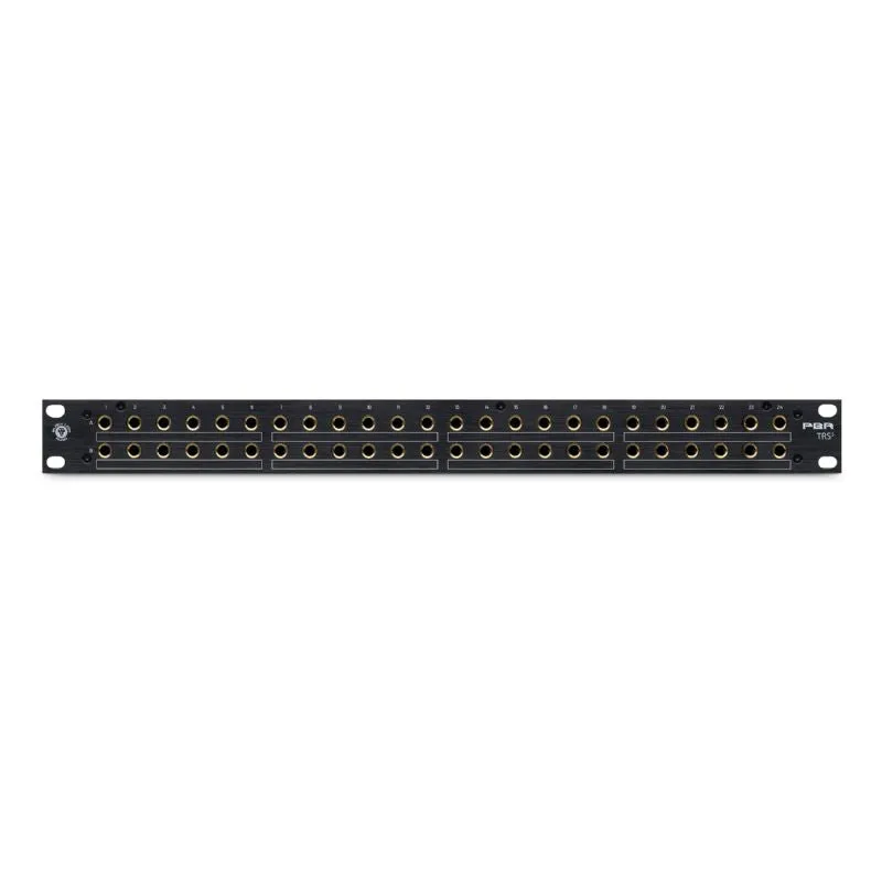Black Lion Audio PBR-TRS-3 48-Point Gold-Plated TRS Patchbay With 3-Way Switching