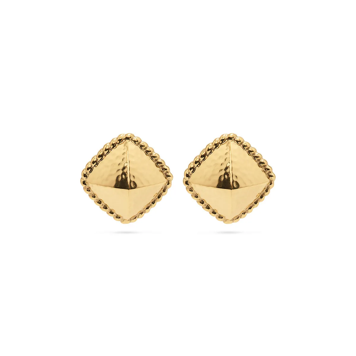 Blandine Omega Clip Earrings