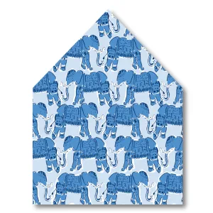 Blue Elephant Envelope Liner