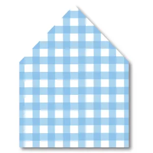 Blue Pram Envelope Liner