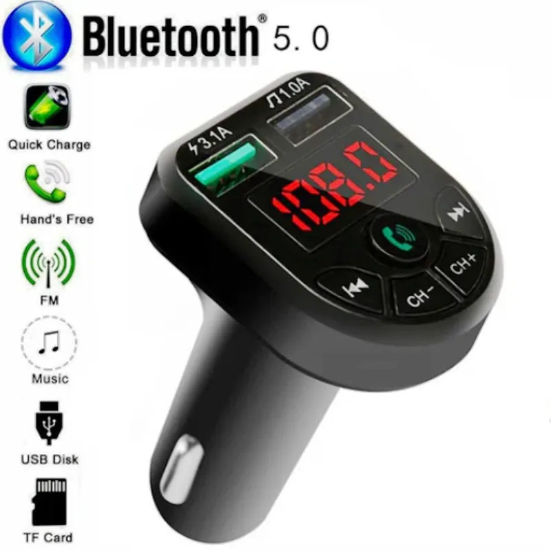 Bluetooth Compatible FM Transmitter