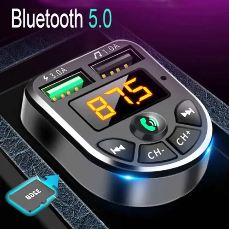 Bluetooth Compatible FM Transmitter