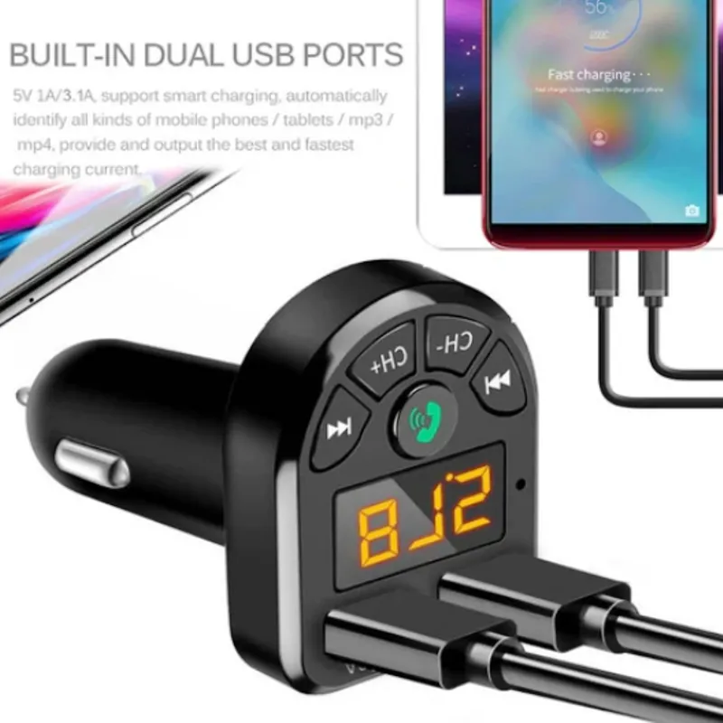 Bluetooth Compatible FM Transmitter