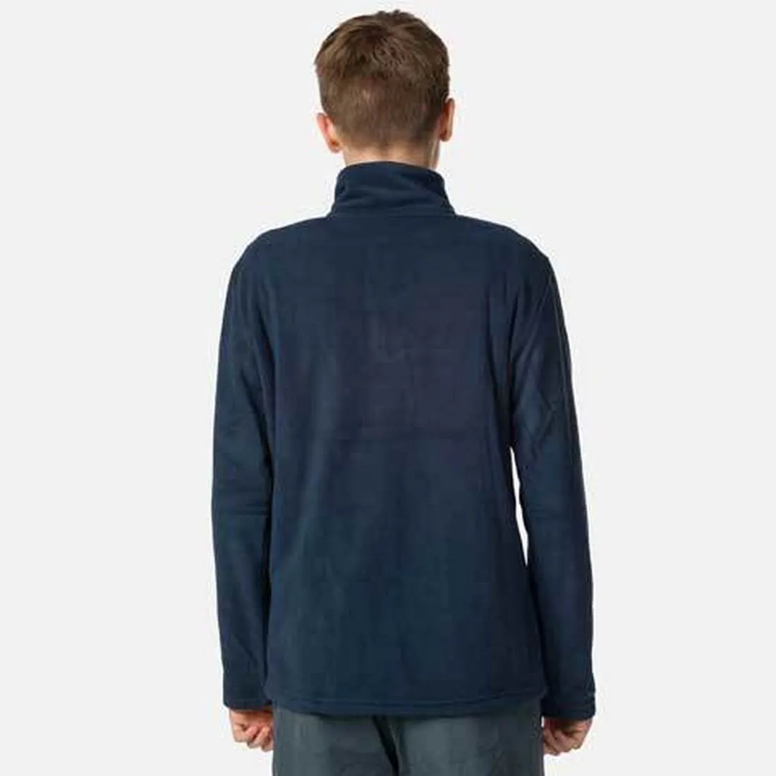 Bluza narciarska chłopięca Rossignol Boy 1/2 Zip Fleece granatowy