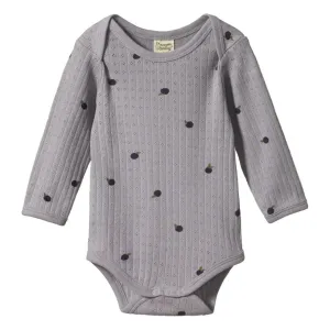 Bodysuit Pointelle - Doris Plum Print