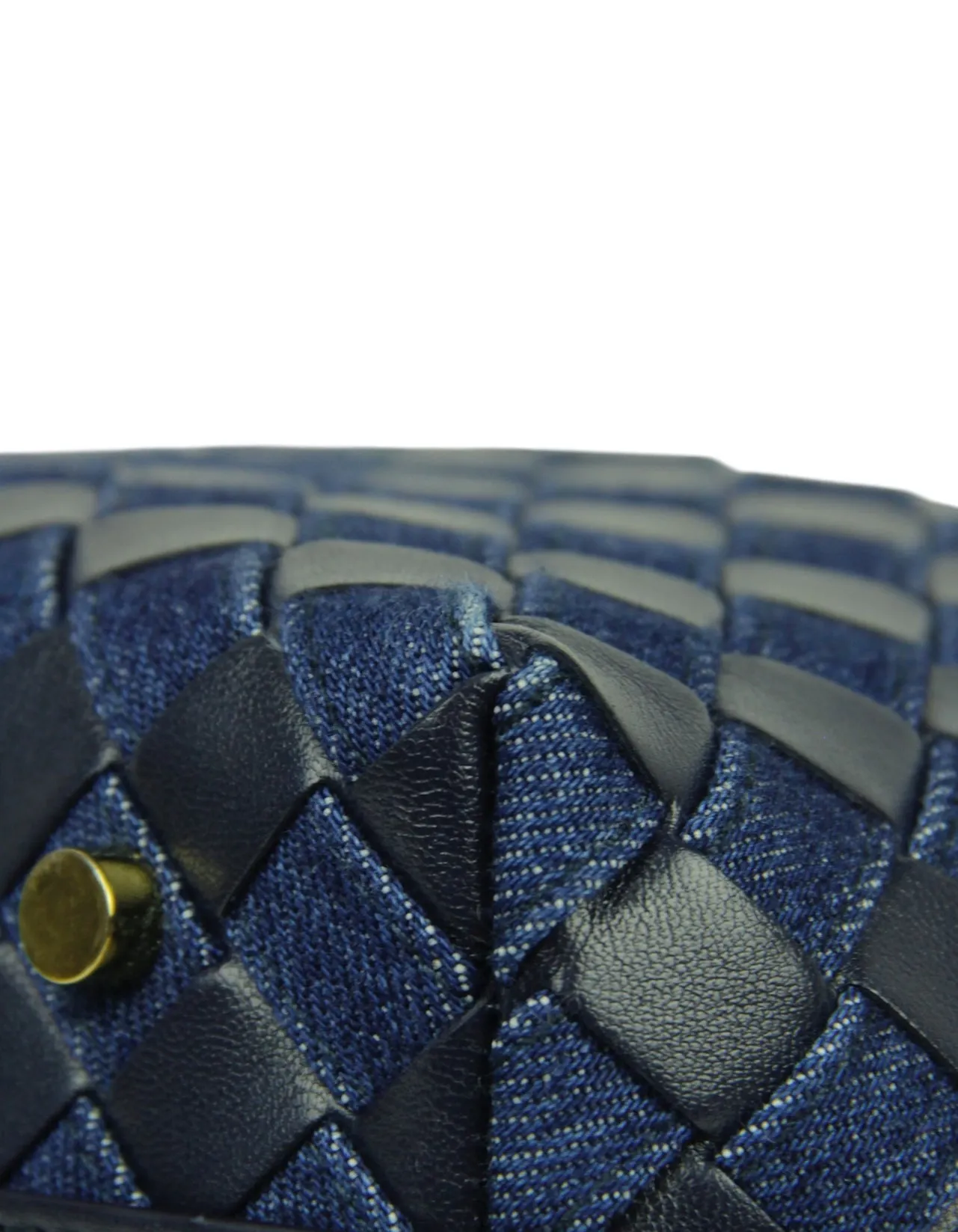 Bottega Veneta Abyss/Indigo Mini Wallace