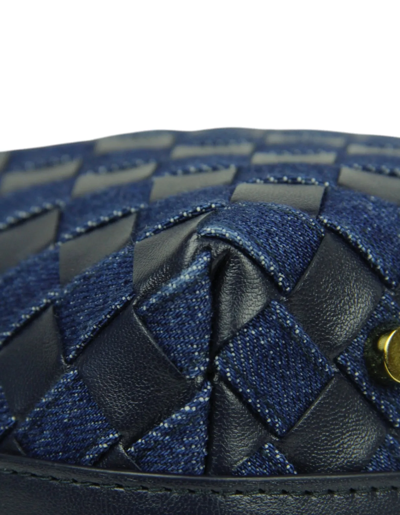 Bottega Veneta Abyss/Indigo Mini Wallace