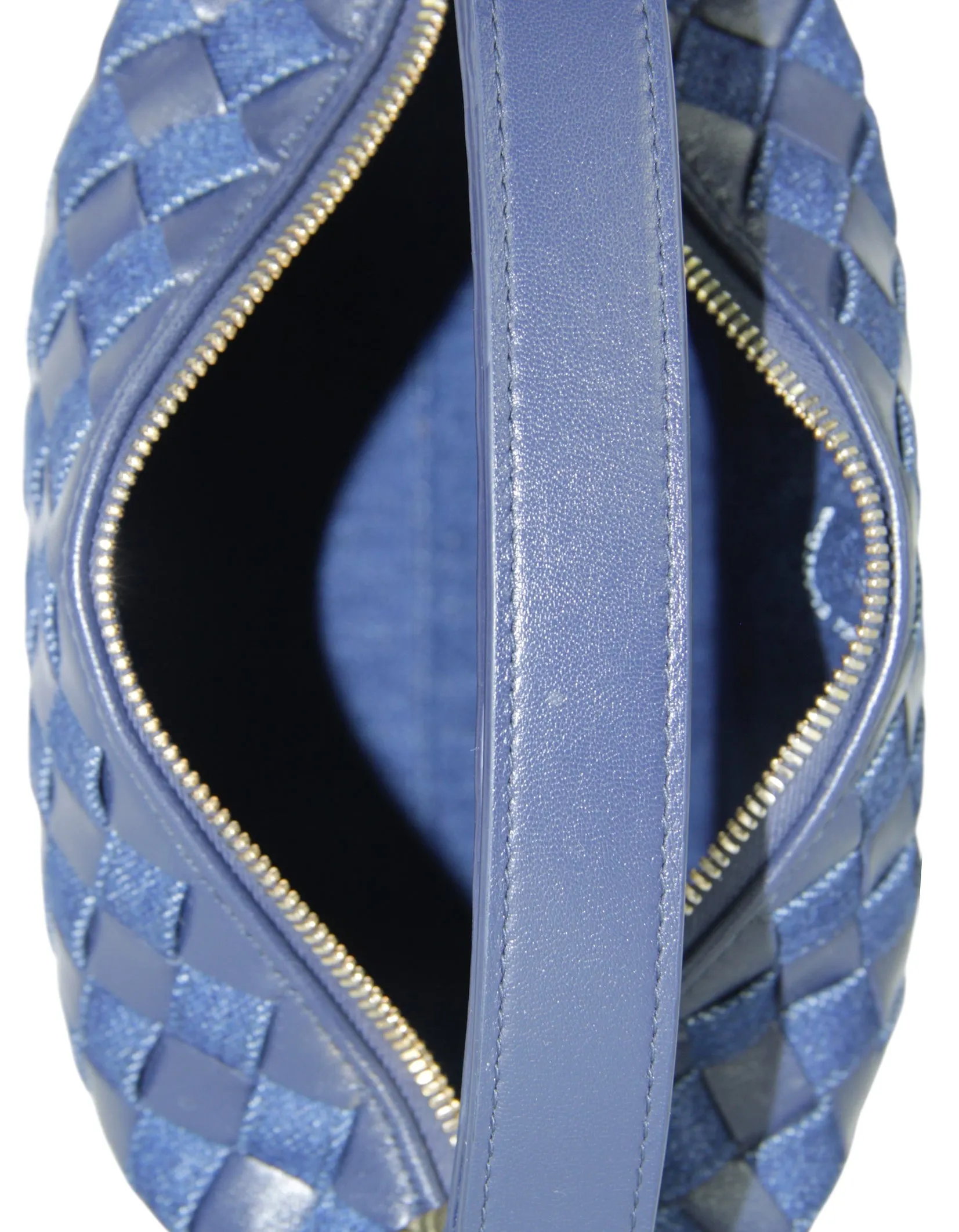 Bottega Veneta Abyss/Indigo Mini Wallace