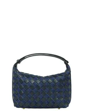 Bottega Veneta Abyss/Indigo Mini Wallace