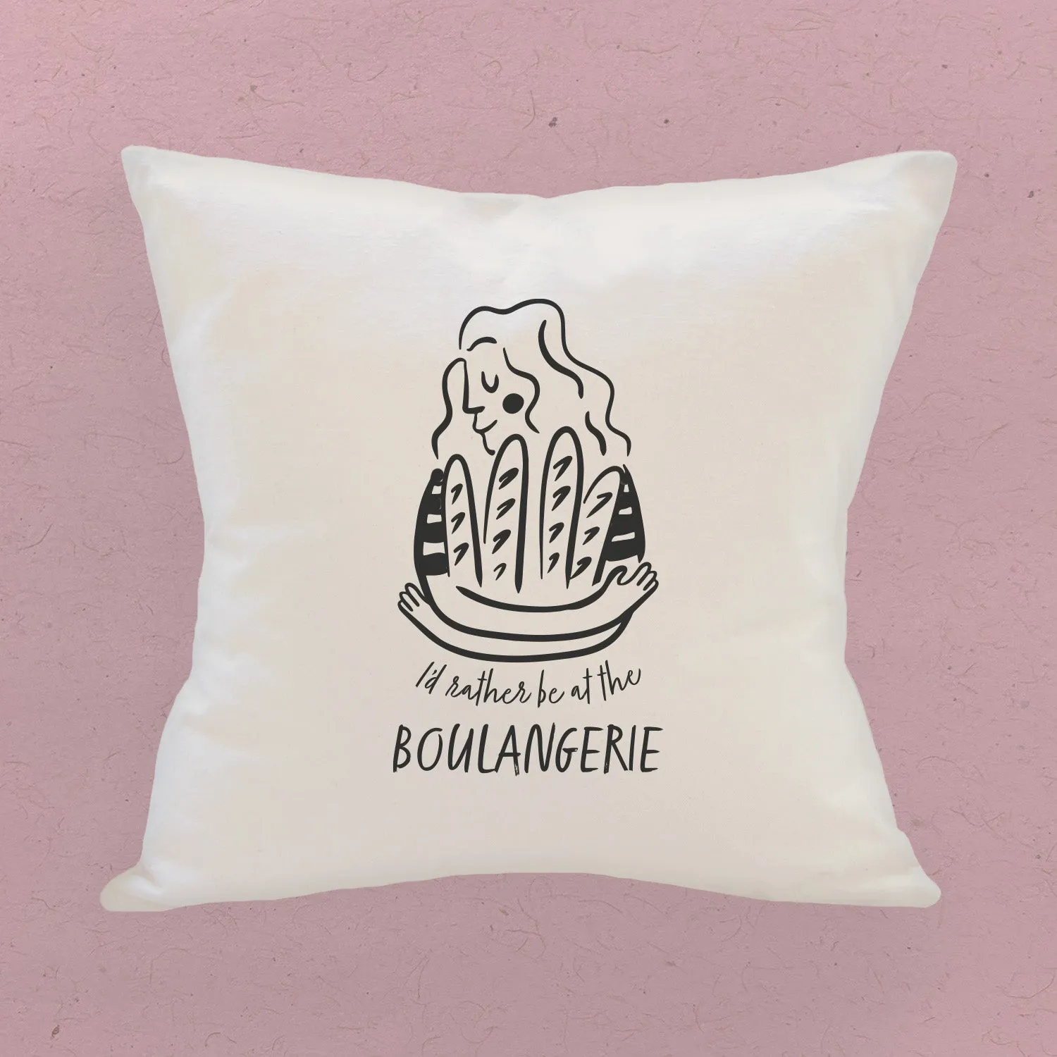 Boulangerie - Square Canvas Pillow