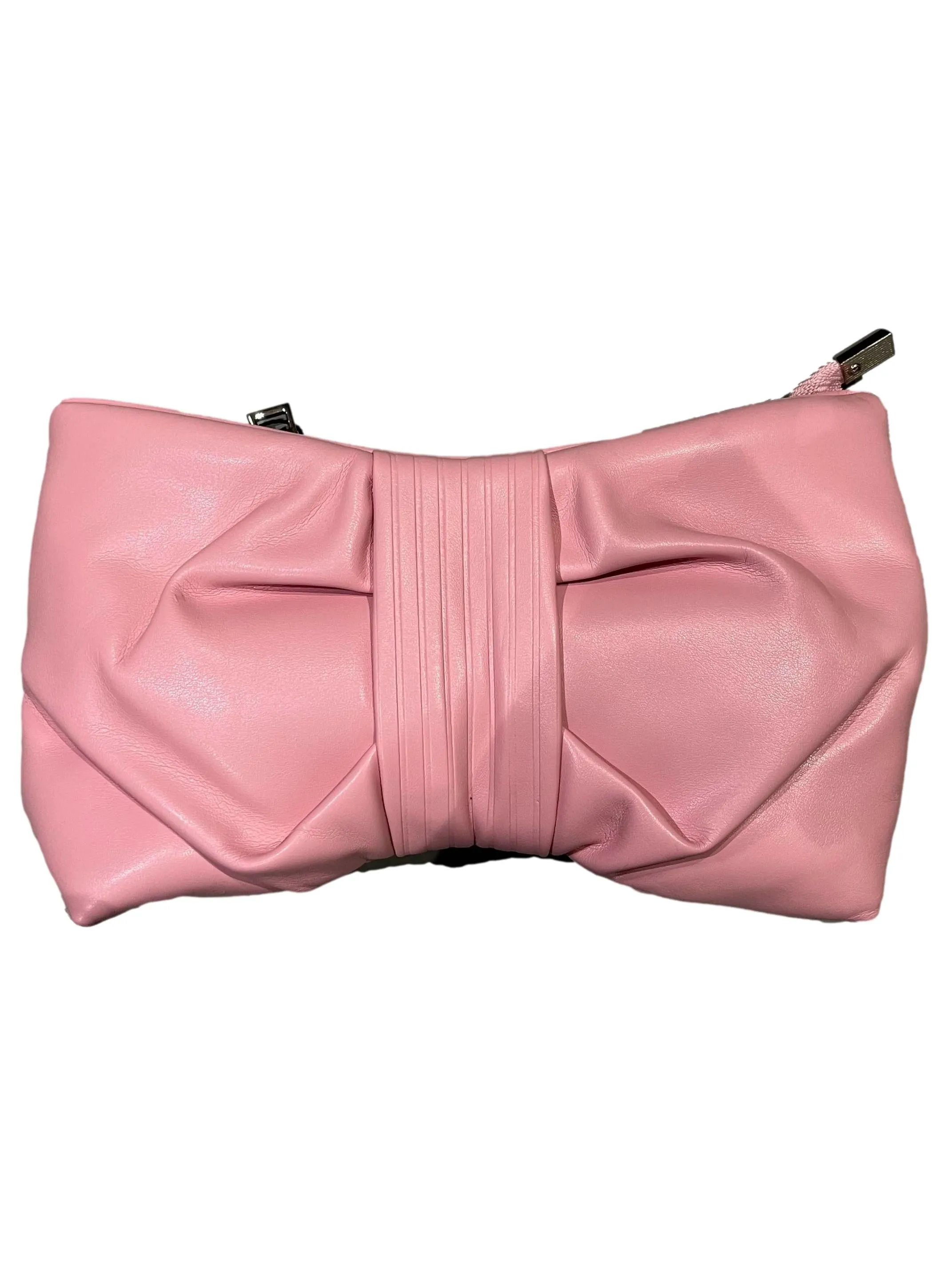 Bow Shaped Shoulder Bag - Pink