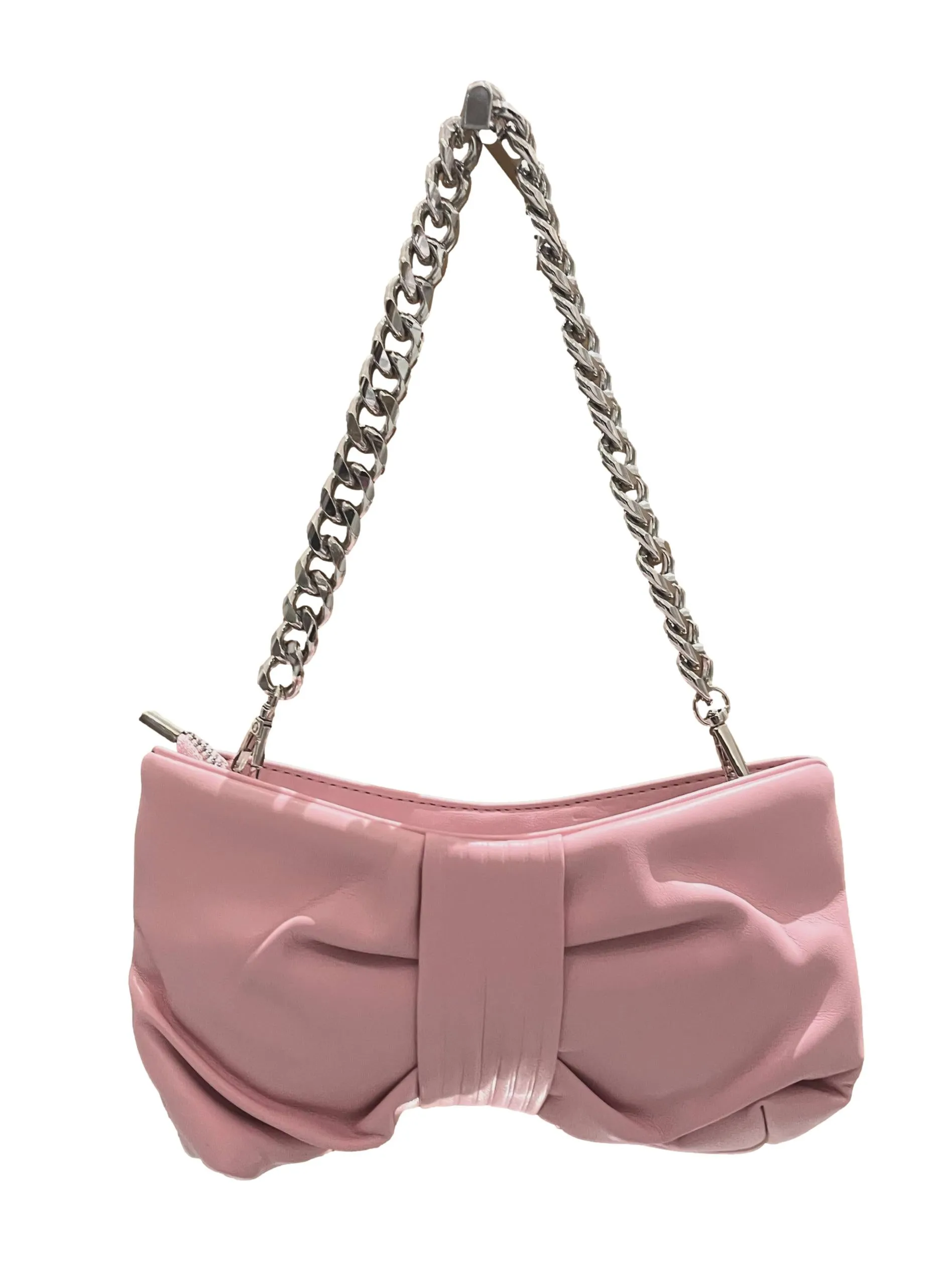 Bow Shaped Shoulder Bag - Pink