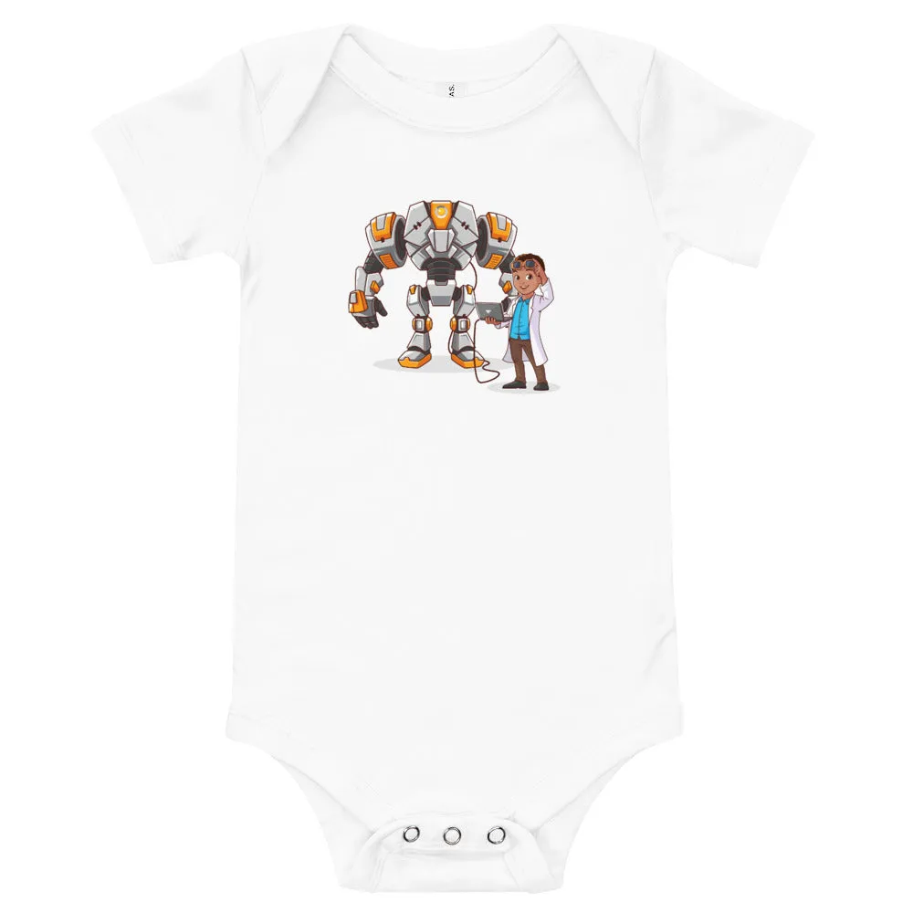 Boys' Robotics Engineer Short-Sleeve Bodysuit