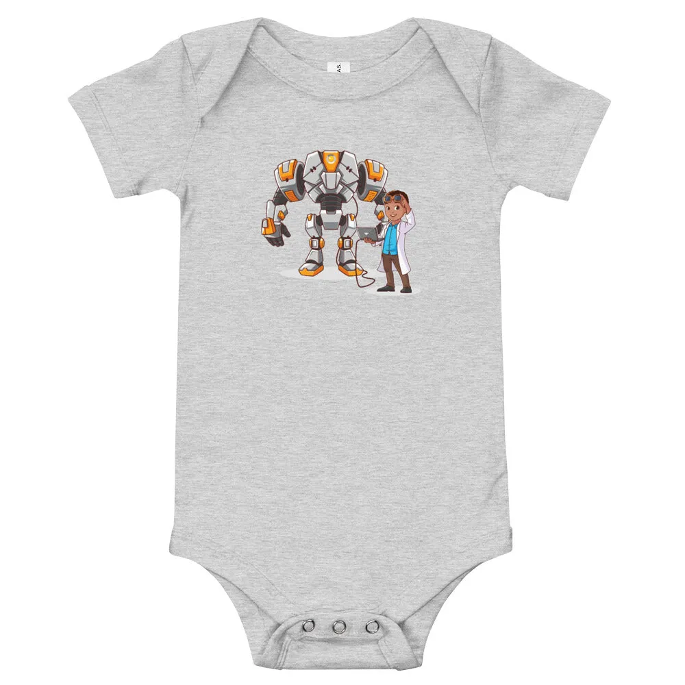 Boys' Robotics Engineer Short-Sleeve Bodysuit