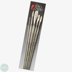 BRUSH SET -  BRISTLENE - Synthetic Hog Brush Wallet set W16
