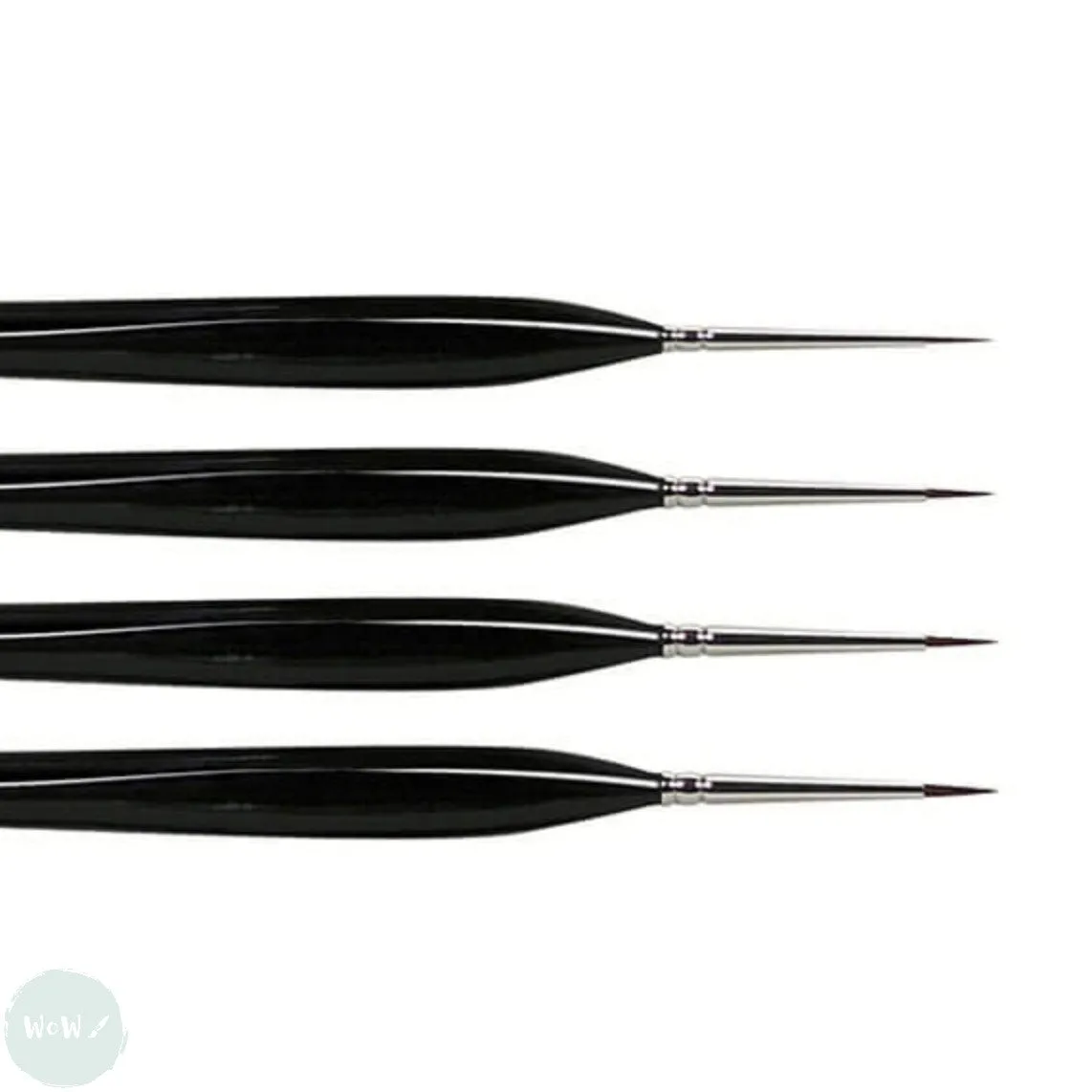 BRUSH SET - MINIATURE PAINTING (MP Series) - Brush Wallet Set - W12 - 4 ASSORTED