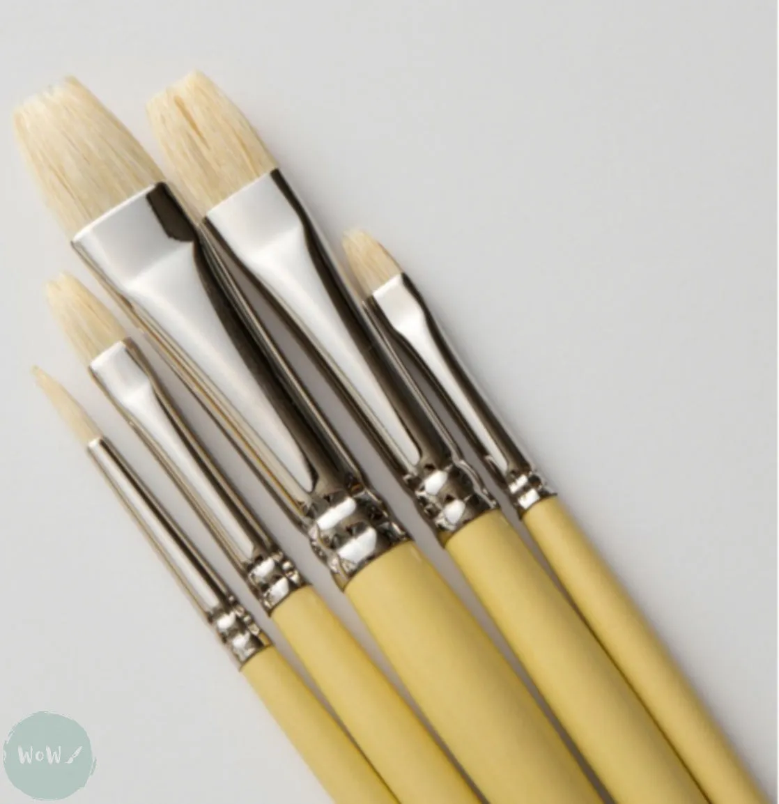 BRUSH SET -  Series B – Finest Quality Hogs Hair Brush Wallet - W7B