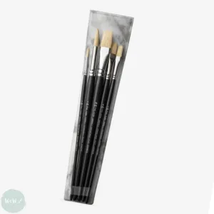 BRUSH SET -  Series C – Studio Hogs Hair Brush Wallet - W11